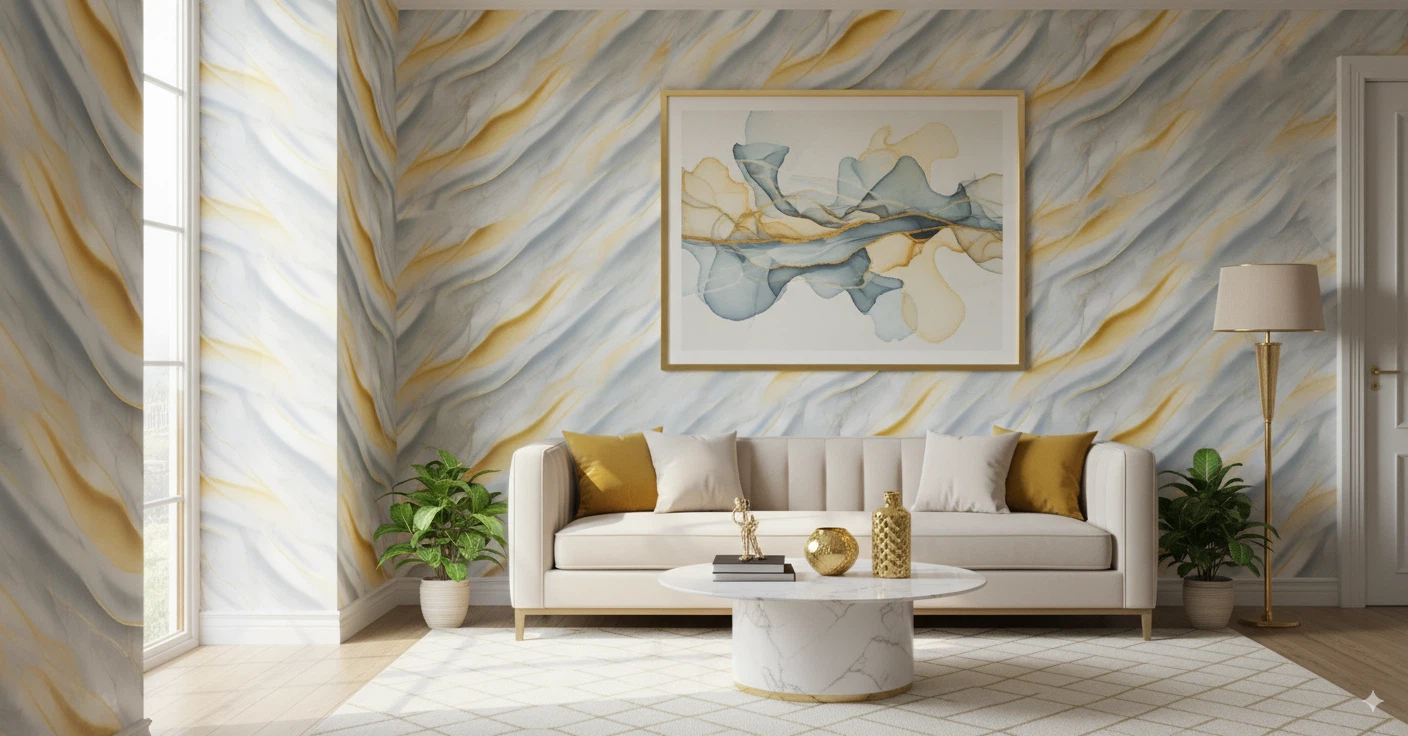 Space removable wallpaper